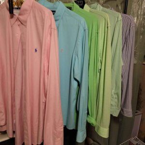 Polo long sleeve dress and casual shirts